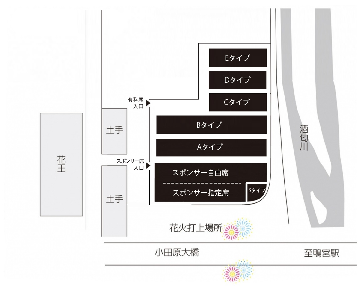 酒匂川花火大会 有料席チケット販売 | 酒匂川花火大会 | リトル